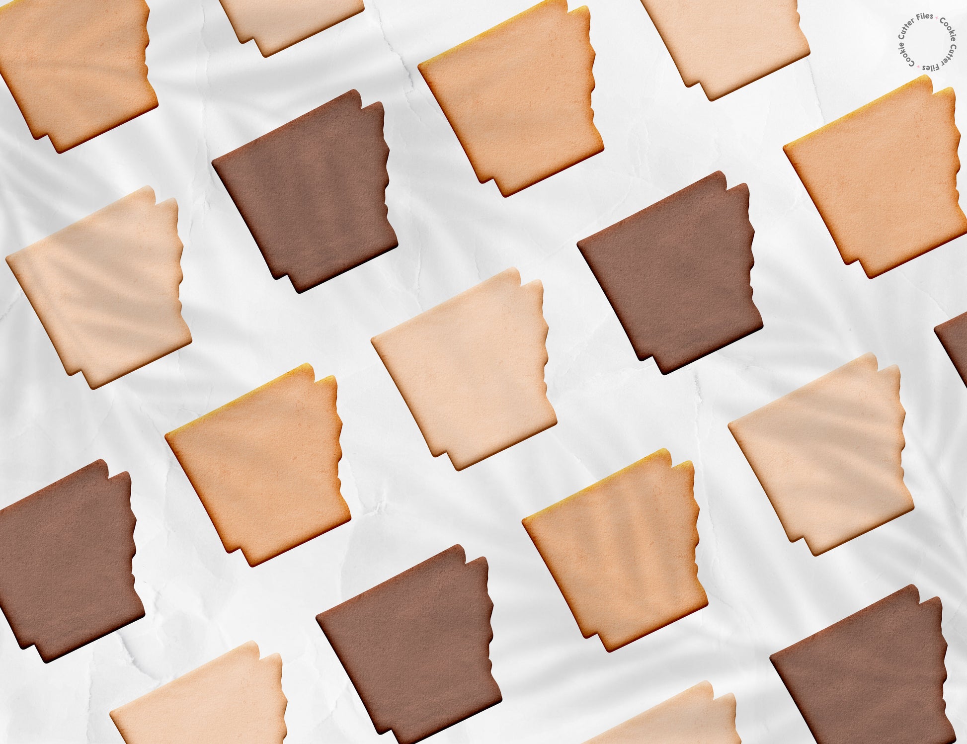 Arkansas State Basic Cookie Cutter STL Files Cookie Cutter Files