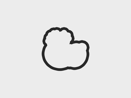 Crocodile Animal Face Cookie Cutter STL Files