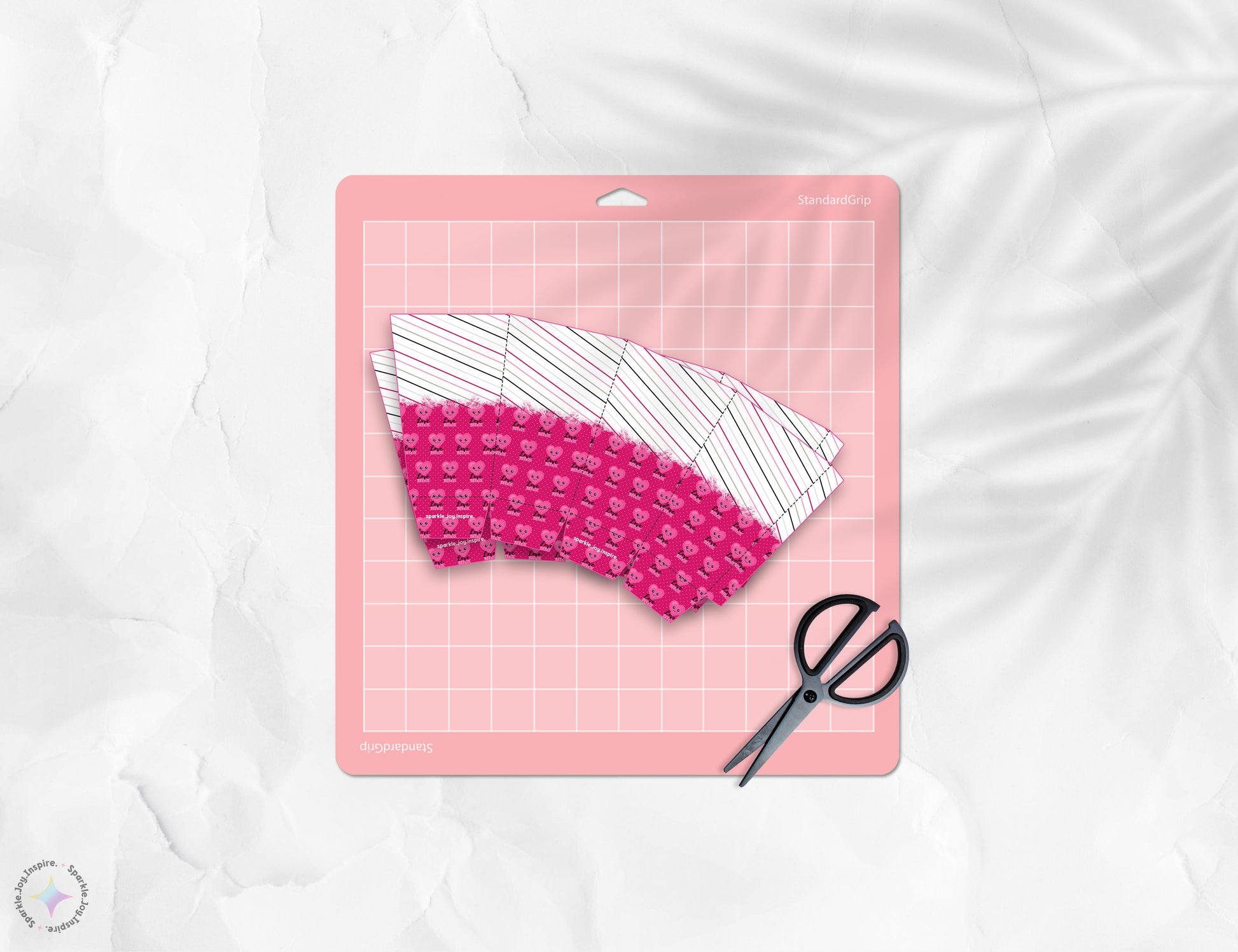 Anti-Valentine's Day Heart Popcorn Box Paper Craft Printable Paper Crafts