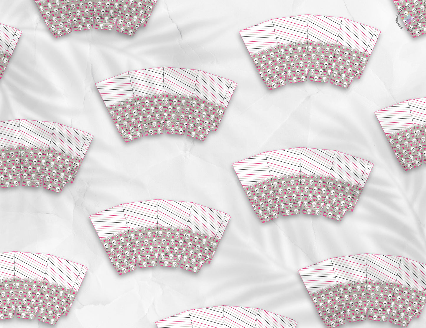 Anti-Valentine's Day VooDoo Popcorn Box Paper Craft Printable Paper Crafts