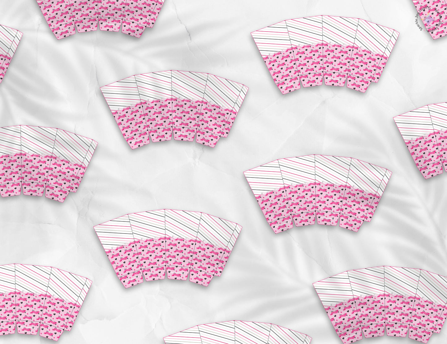 Anti-Valentine's Day Love Stinks Popcorn Box Paper Craft Printable Paper Crafts