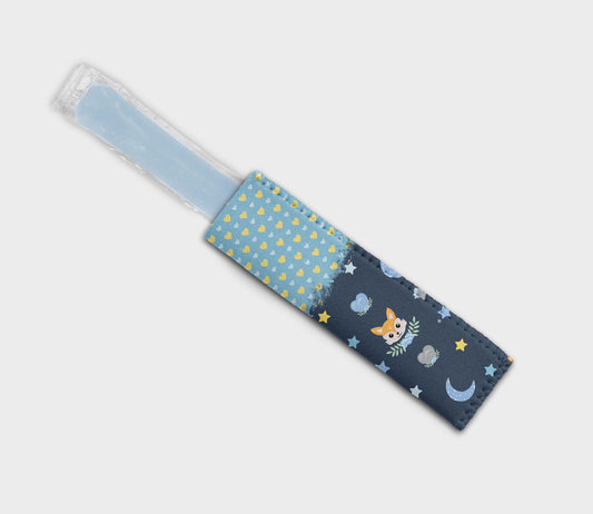 Baby Fox Blue 0304 Ice Pop Digital Sublimation Design