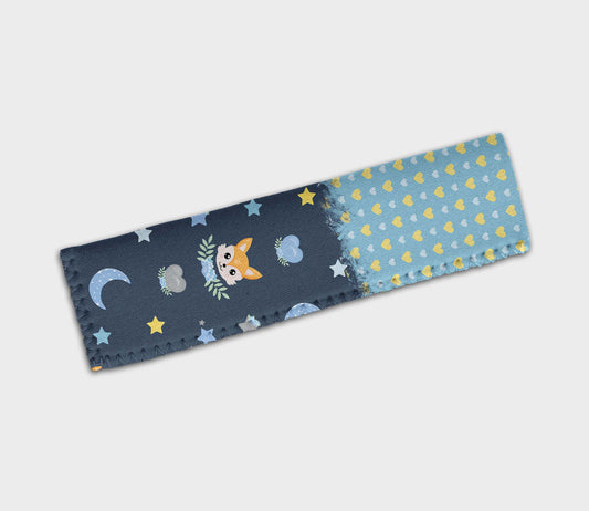 Baby Fox Blue 0304 Ice Pop Digital Sublimation Design