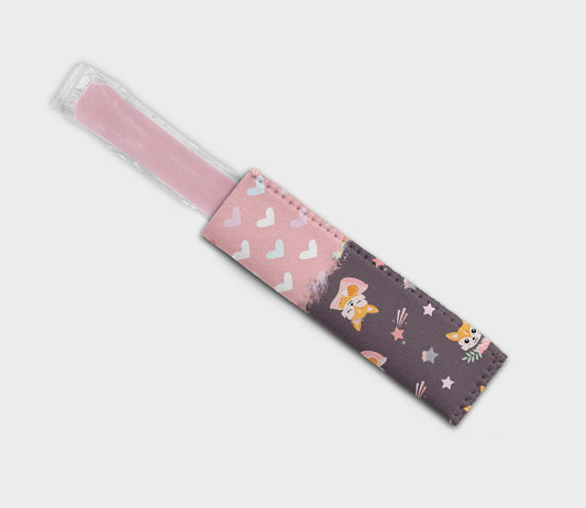 Baby Fox Pink 0502 Ice Pop Digital Sublimation Design