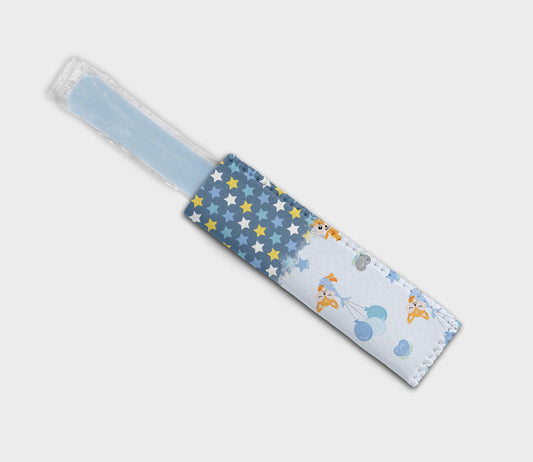 Baby Fox Blue 1108 Ice Pop Digital Sublimation Design