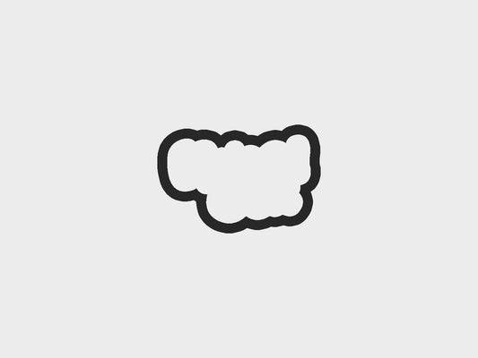 Typography Backyard Bbq Cookie Cutter STL Files