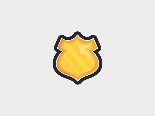 Badge Police Kids Cookie Cutter STL Files