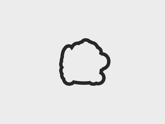 Bath Puppy Dog Cookie Cutter STL Files