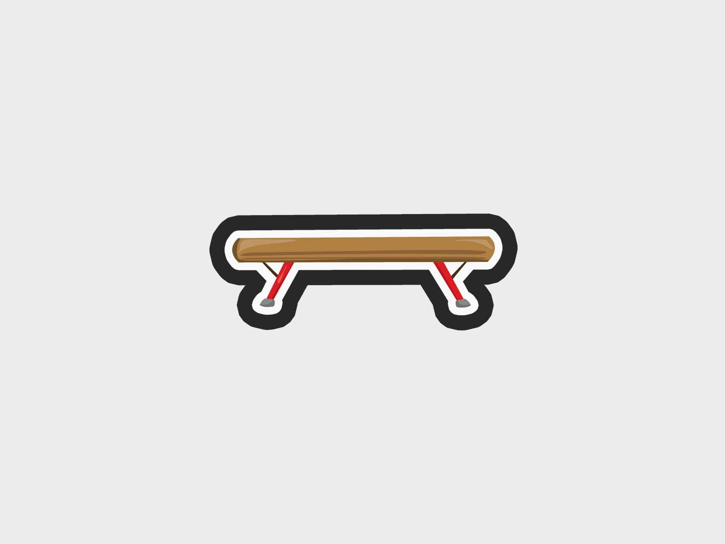 Beam Gymnast Girl Cookie Cutter STL Files