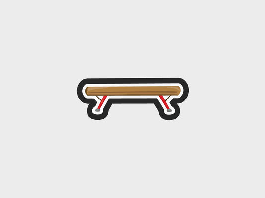 Beam Gymnast Girl Cookie Cutter STL Files