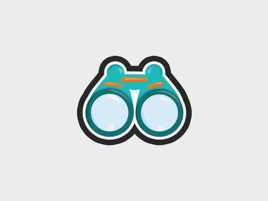 Binoculars Camping Kids Cookie Cutter STL Files