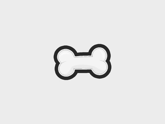 Bone Puppy Dog Cookie Cutter STL Files