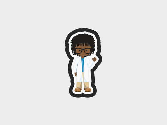 Boy Two Scientist Kids Cookie Cutter STL Files
