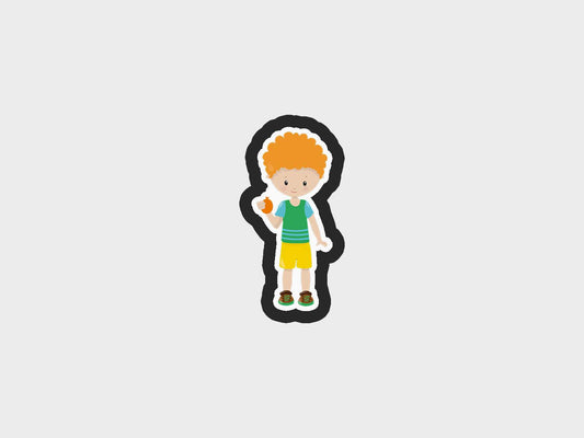 Boy Water Balloon Water Play Fun Cookie Cutter STL Files