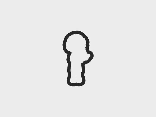 Boy Water Gun One Water Play Fun Cookie Cutter STL Files