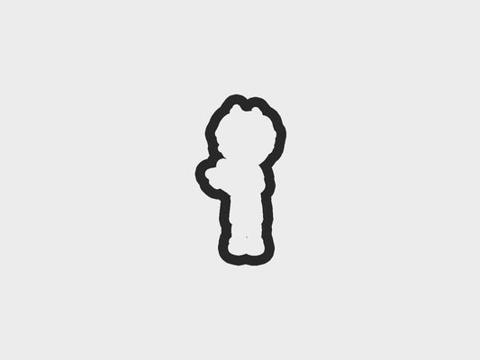 Boy Water Gun Two Water Play Fun Cookie Cutter STL Files