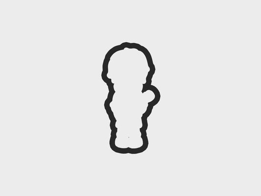 Boy Camping Kids Cookie Cutter STL Files