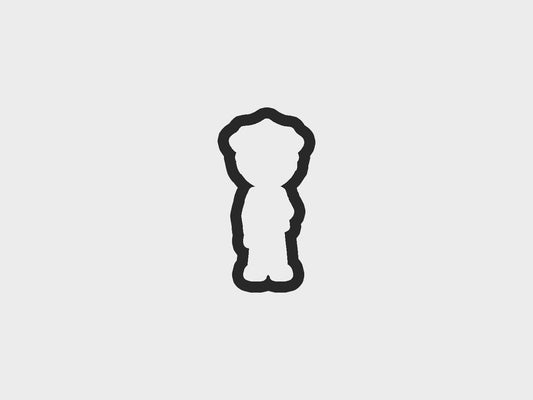 Boy Police Kids Cookie Cutter STL Files