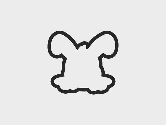 Bunny Surprise Dirt Bunny House Surprise Cookie Cutter STL Files