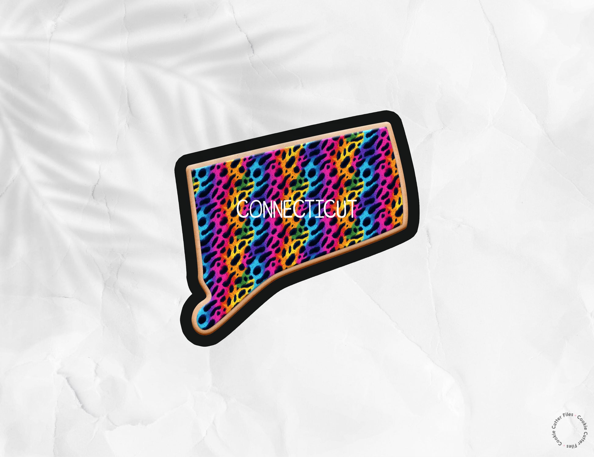 Connecticut State Basic Cookie Cutter STL Files Cookie Cutter Files