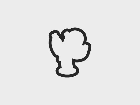 Cactus Cinco De Mayo Fiesta Cookie Cutter STL Files