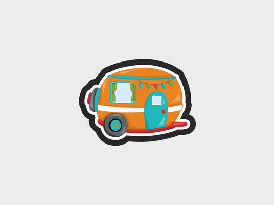 Camper Camping Kids Cookie Cutter STL Files
