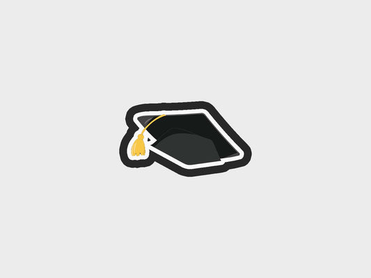 Cap Grad Kids Cookie Cutter STL Files