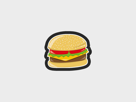 Cheese Burger Super Bowl Party Cookie Cutter STL Files
