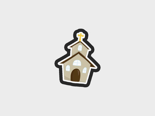 Church First Communion Cookie Cutter STL Files