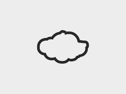 Cloud Sleep Sweet Dreams Baby Sloth Cookie Cutter STL Files