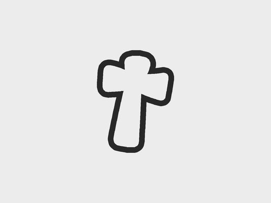 Cross First Communion Cookie Cutter STL Files