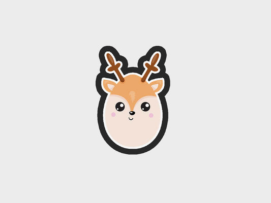 Deer Easter Egg Critters Cookie Cutter STL Files