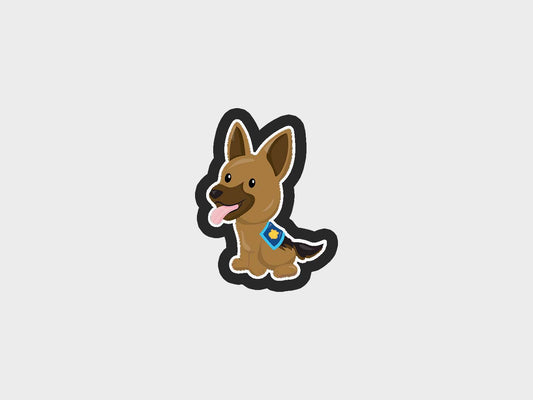 Dog Police Kids Cookie Cutter STL Files