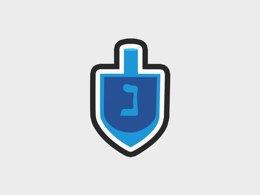 Dreidel Straight Hanukkah Cookie Cutter STL Files