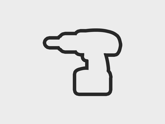 Drill Tool Set Cookie Cutter STL Files