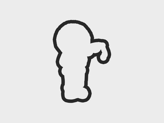 Boy Standing Fishing Eskimo Kids Cookie Cutter STL Files