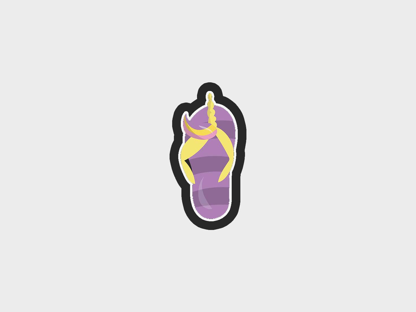 FlipFlop Unicorn Pool Party Cookie Cutter STL Files