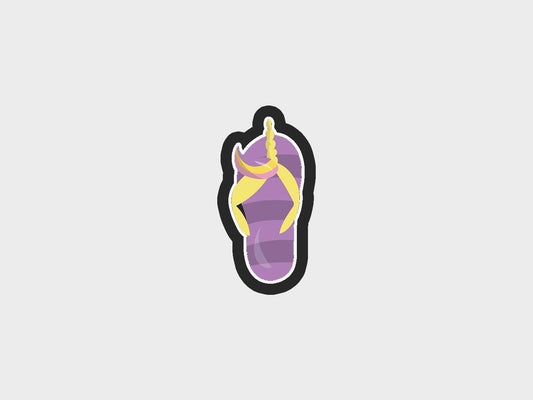 FlipFlop Unicorn Pool Party Cookie Cutter STL Files