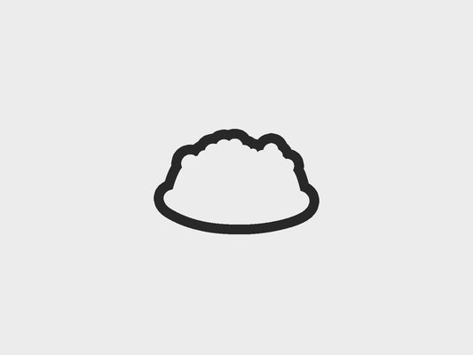 Food Dish Puppy Dog Cookie Cutter STL Files