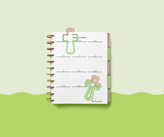 Football Fun 0804 Acrylic Cross Bookmark Sublimation Transfer Print