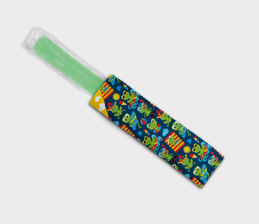 Frog On Beach 0201 Ice Pop Digital Sublimation Design