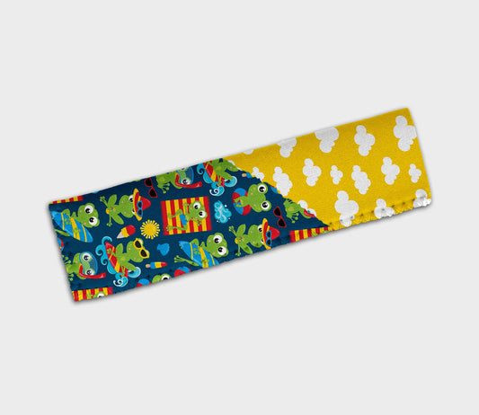 Frog On Beach 0201 Ice Pop Digital Sublimation Design