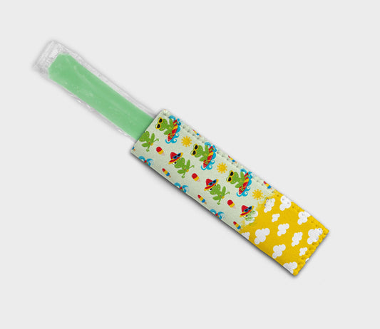 Frog On Beach 0601 Ice Pop Digital Sublimation Design