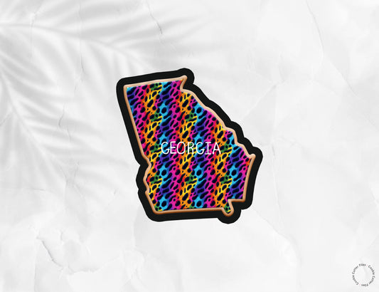 Georgia State Basic Cookie Cutter STL Files Cookie Cutter Files