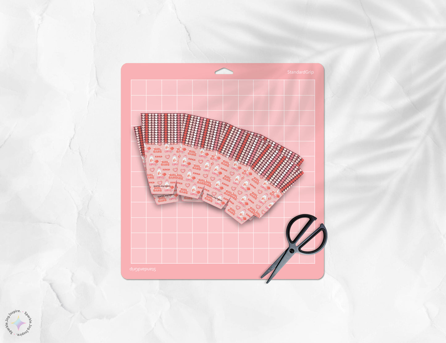 Galentine's Day Girl Gang Popcorn Box Paper Craft Printable Paper Crafts