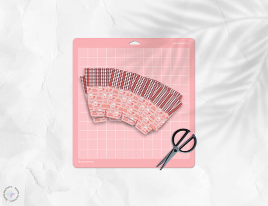 Galentine's Day Girl Gang Popcorn Box Paper Craft Printable Paper Crafts