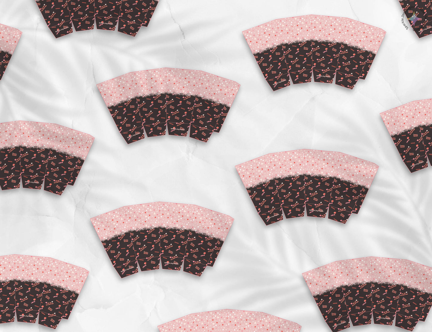 Galentine's Day Girl Gang Popcorn Box Paper Craft Printable Paper Crafts