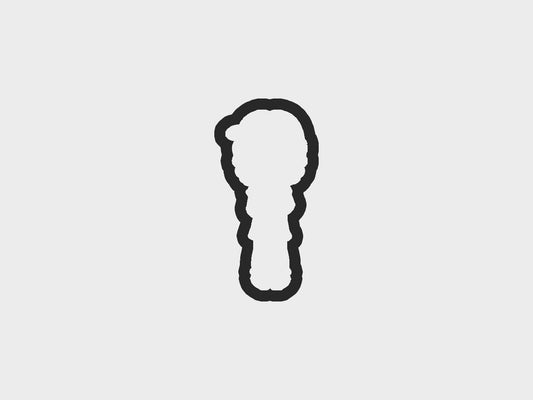 Girl Standing Earth Day Hero Cookie Cutter STL Files