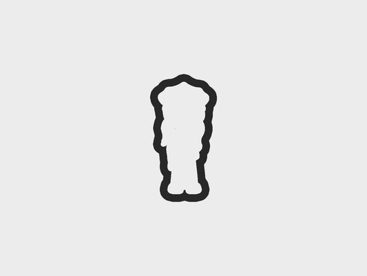 Girl Police Kids Cookie Cutter STL Files