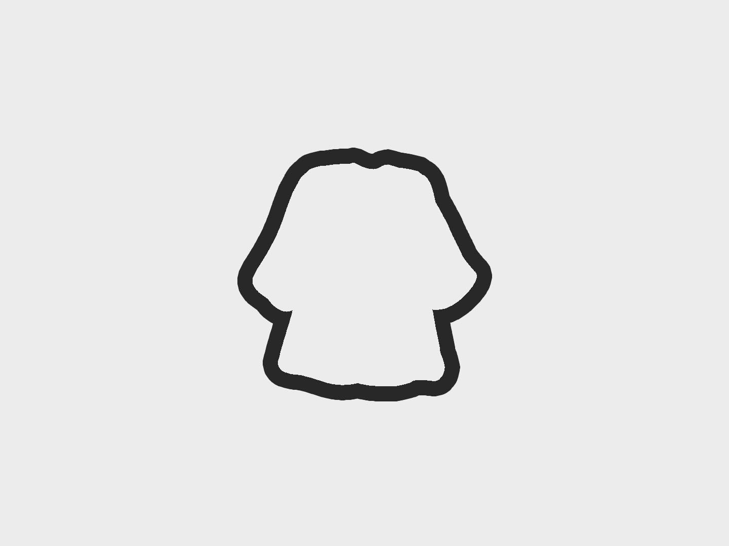 Gown Graduation Cookie Cutter STL Files
